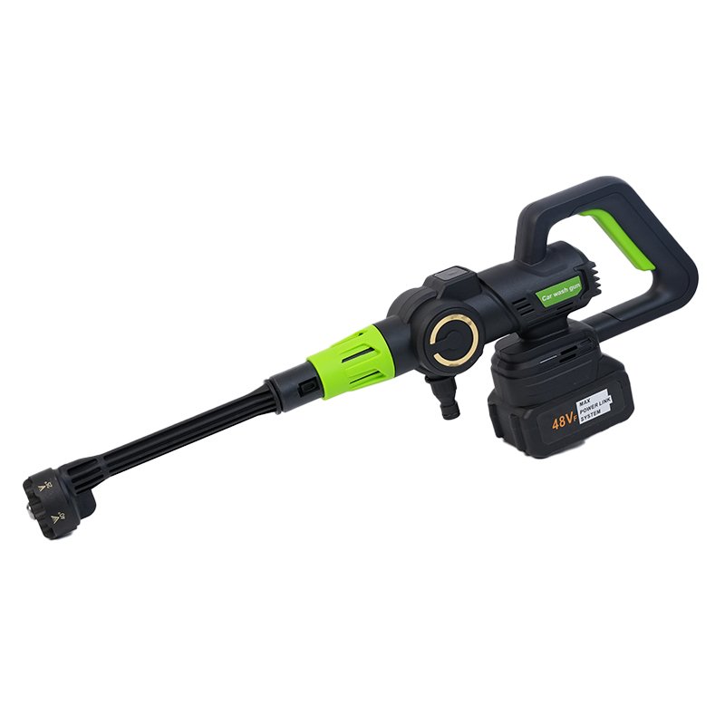 Portable 1400 Watts Motor High-Pressure Car Washer Pump 120 Bars 6.5L/Min Flow Rate Includes 5m Outlet Hose 11 Accessories Home