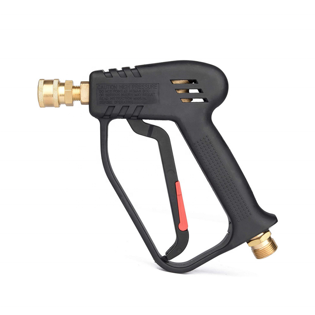 4000PSI Pressure Washer Gun Replacement M22 Inlet Compatible with Snow Foam Cannons 1/4 Quick Connector