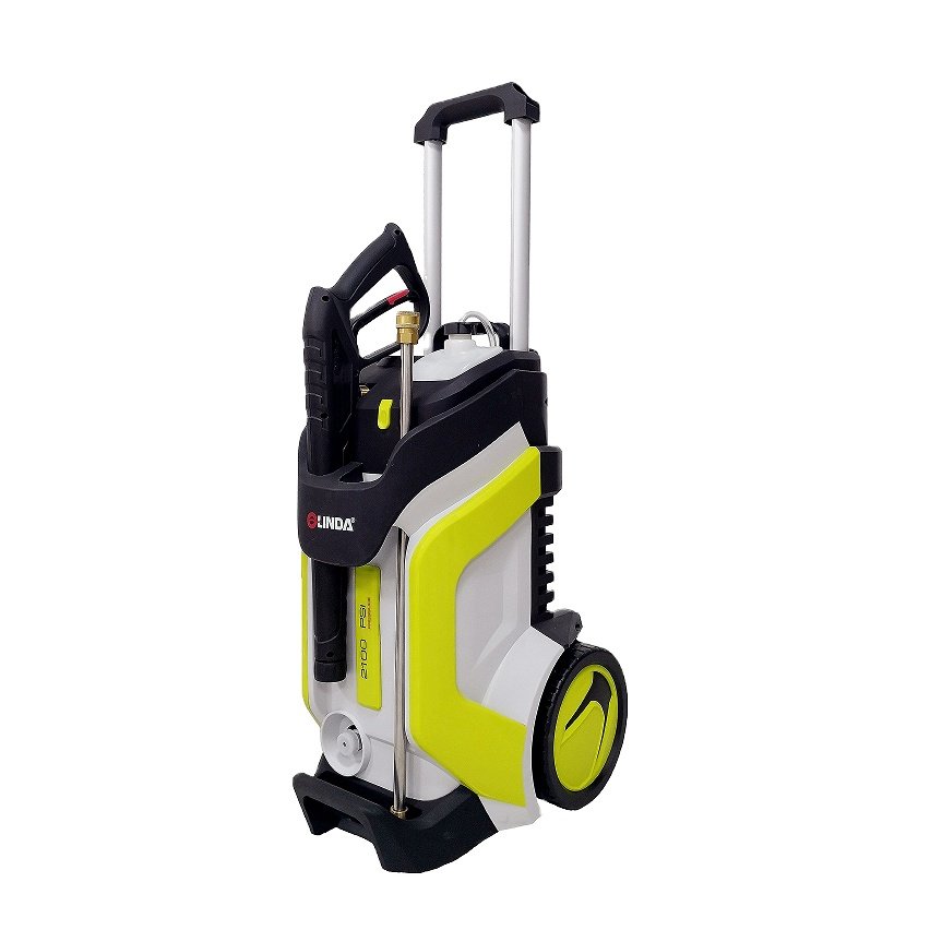Lifelong OLINDA High Pressure Washer with Wheels 2000W Universal Motor, Max. Pressure-165 Bar, Working pressure 100-140bar