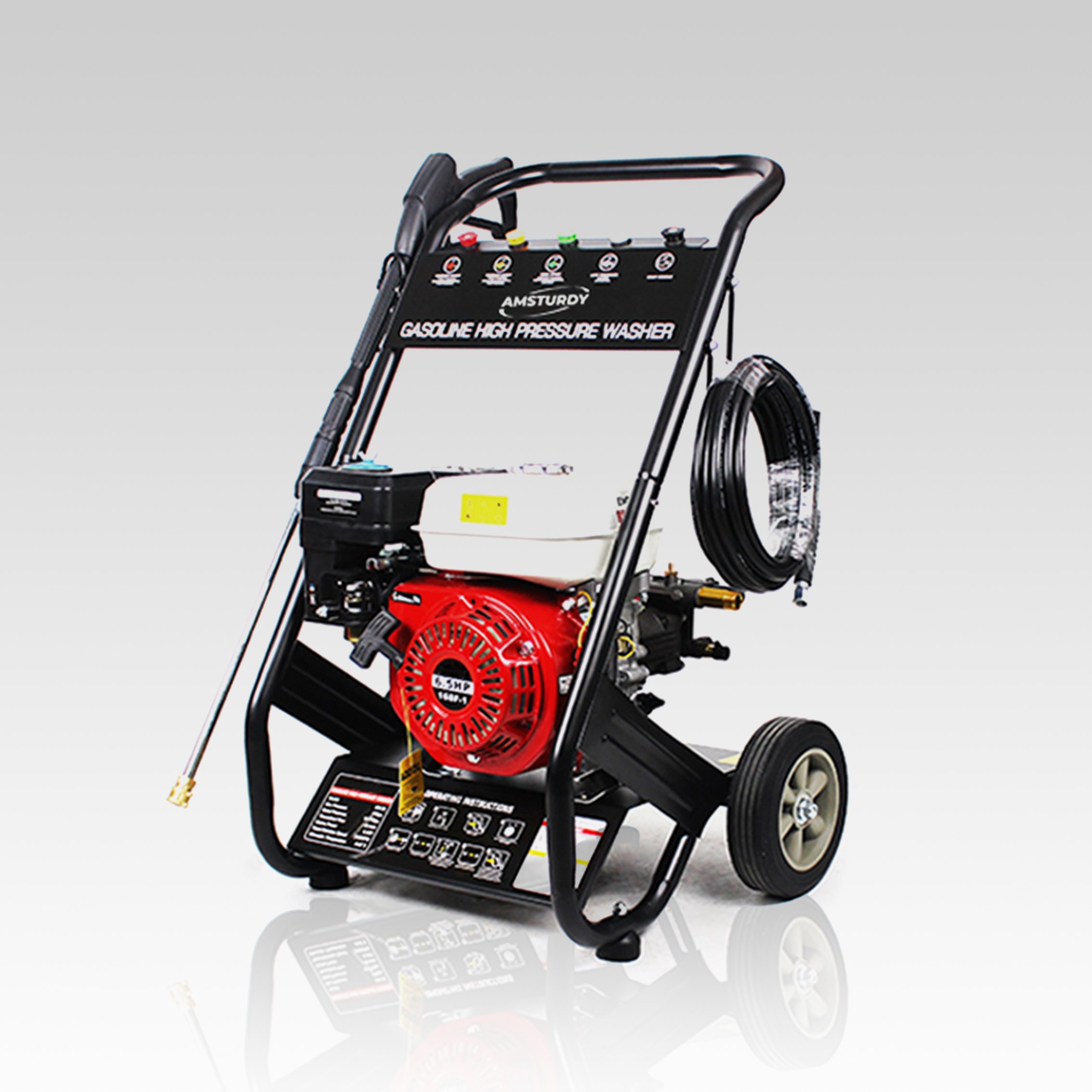 Amsturdy NB 170Bar high pressure cleaner heavy duty gas petrol gasoline commercial water jet cleaner power high pressure washer