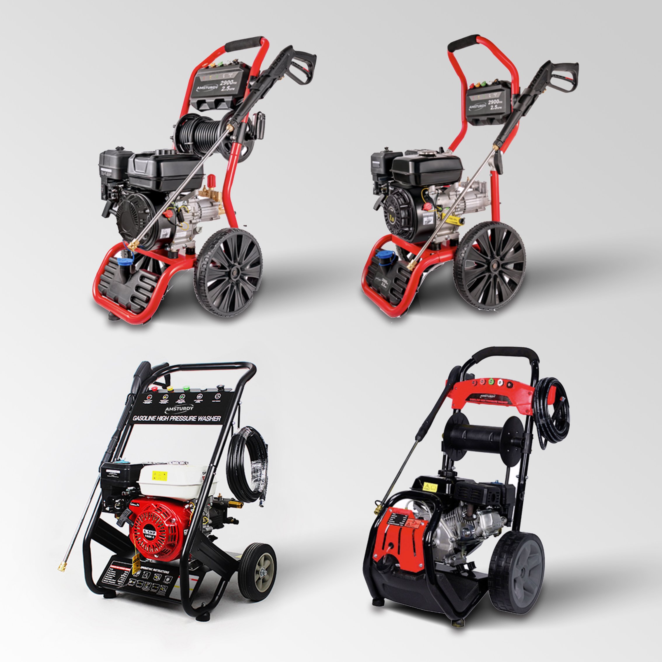 Amsturdy NB 170Bar high pressure cleaner heavy duty gas petrol gasoline commercial water jet cleaner power high pressure washer