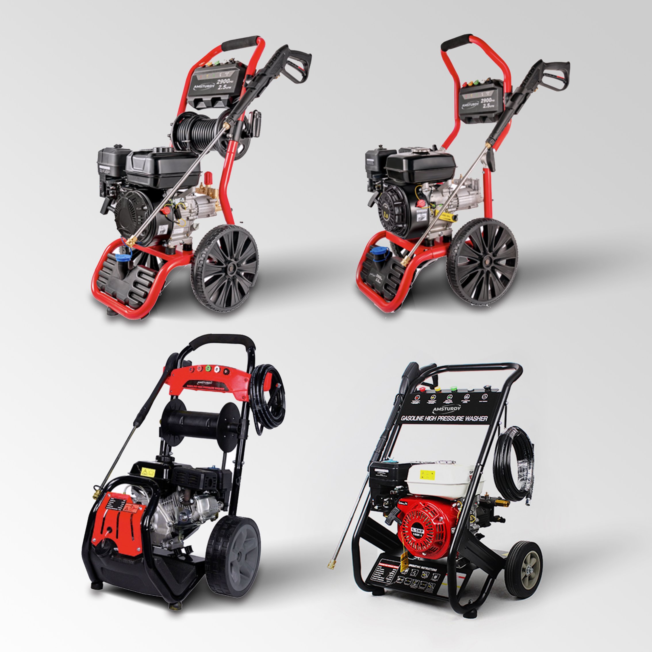 Amsturdy NB 170Bar high pressure cleaner heavy duty gas petrol gasoline commercial water jet cleaner power high pressure washer