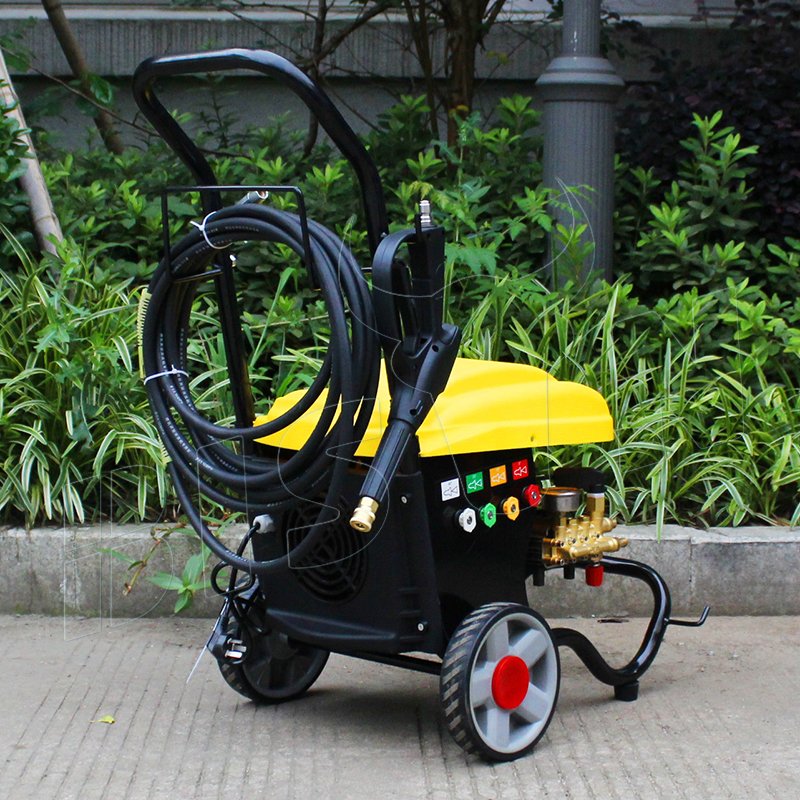 BISON 1.5Kw 1.8Kw 100Bar Cold Water Mini Portable Electrical High Pressure Car Washer
