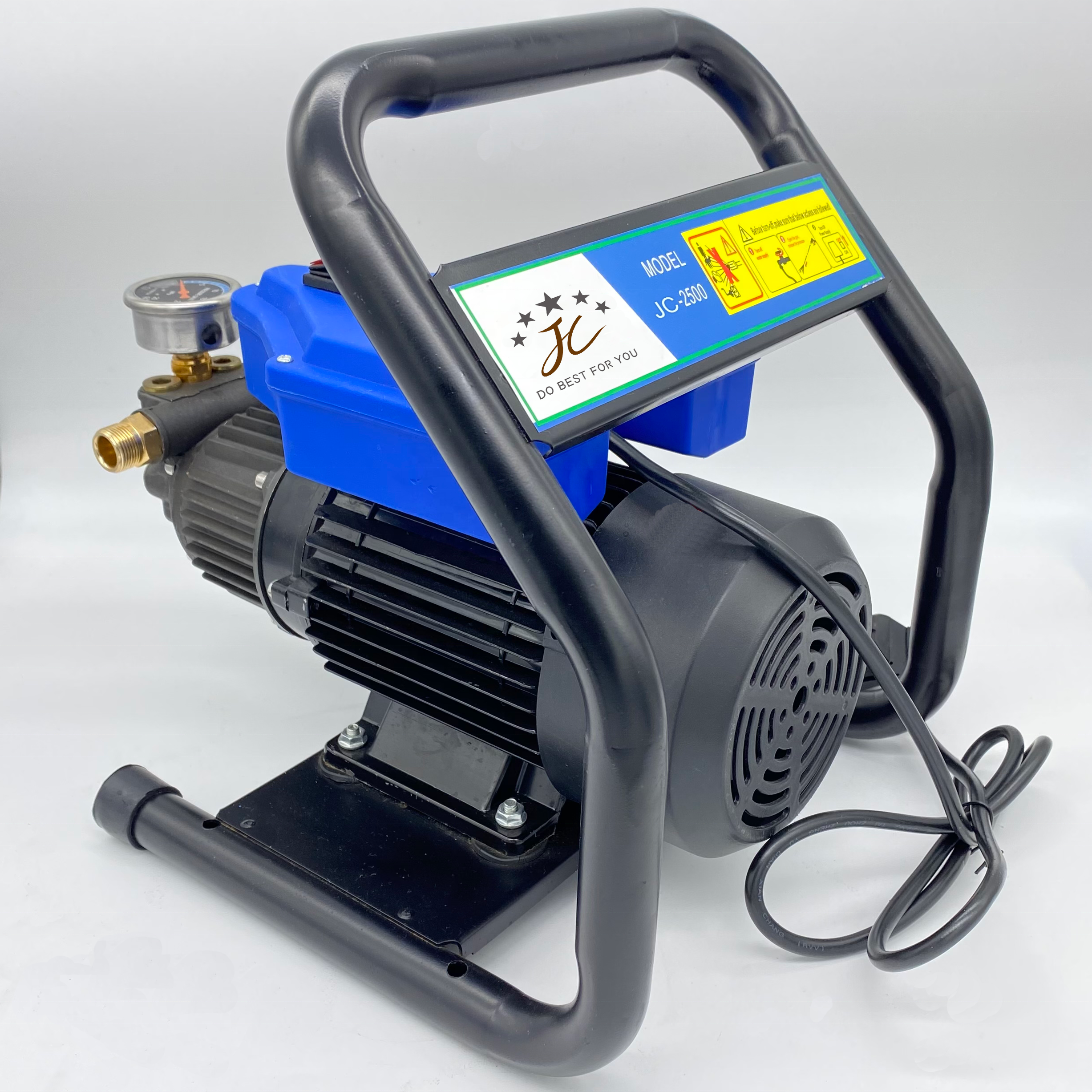 china JC-858 2300W portable car washer big motor high pressure washing machine