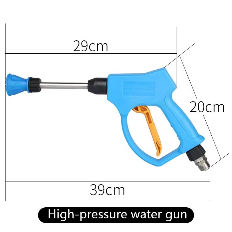 Wholesale Self Service Car Wash Machine Suitable Stainless Steel High Pressure Blue Cannon Sprayer Gun Car Washer Gun