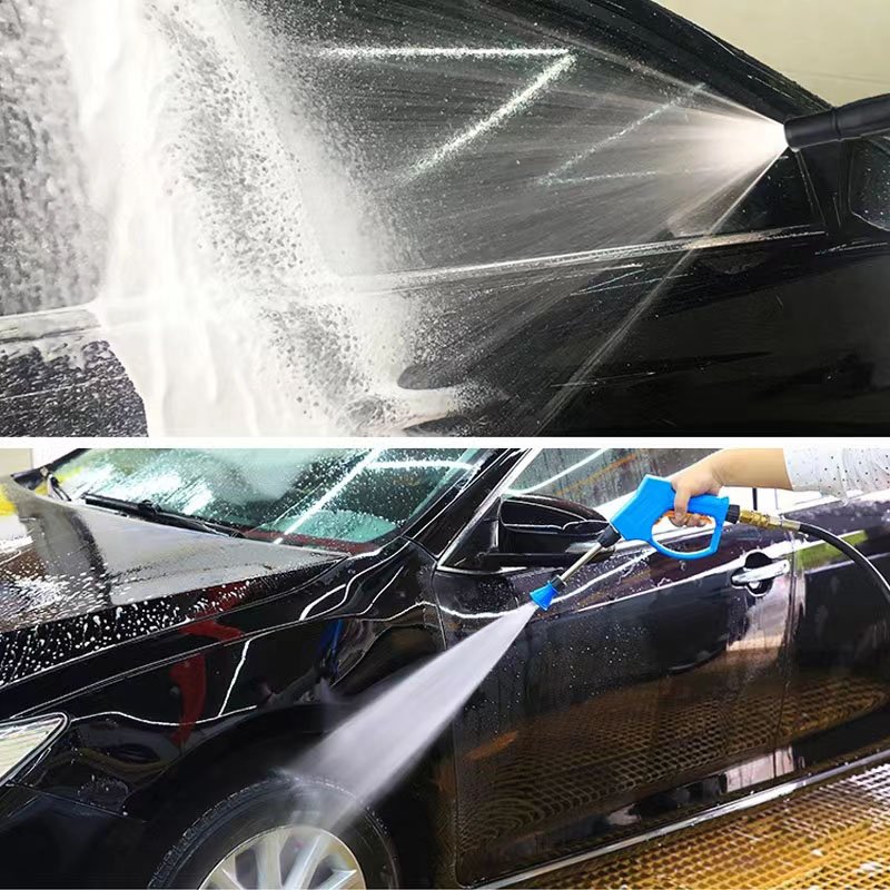 Wholesale Self Service Car Wash Machine Suitable Stainless Steel High Pressure Blue Cannon Sprayer Gun Car Washer Gun