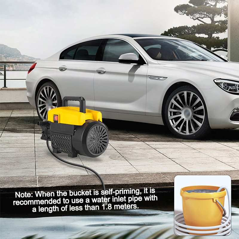 Portable automatic household high-pressure water pump washing machine, high-power car washing machine.