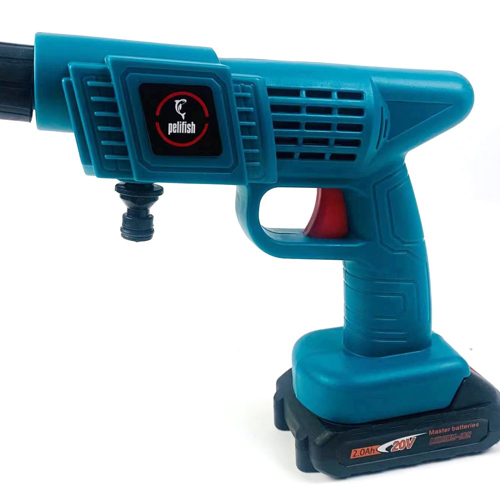 Portable Washing Plastic Cordless Car Pressure Washer Gun Copper Car Washer