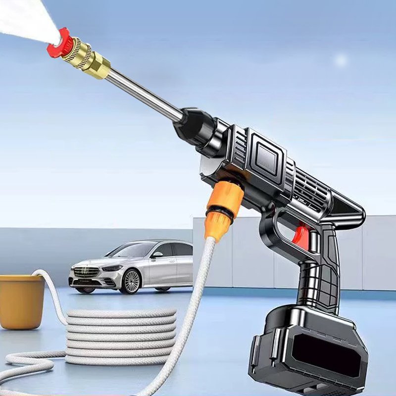 Car Washing Machine 21V/48V Household Wash Water Gun Handheld Smart Car Wash Cleaner Portable High Pressure plastic Car Washer