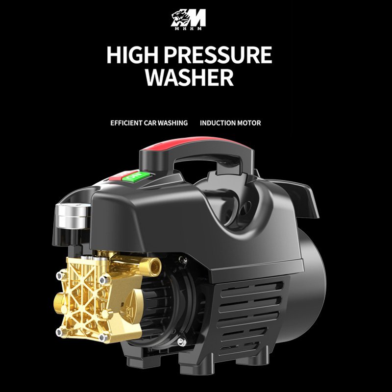 All-Inclusive Waterproof Shell Design Portable Electric High Pressure Car Washer Pipe Electric Water Washer