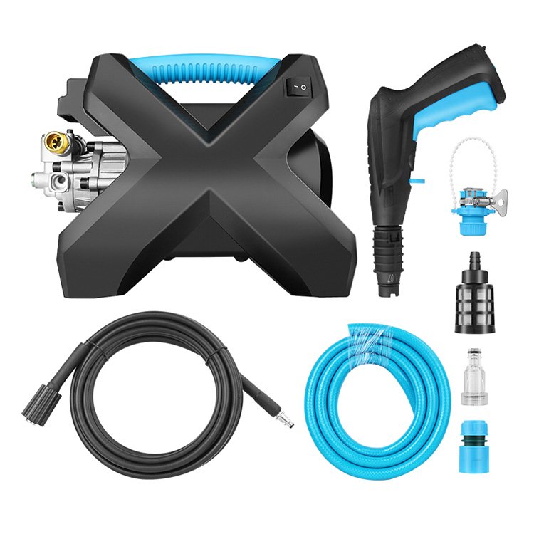 X-shaped Household Induction Motor Lavado Automatico De Autos High Pressure Portable Car Washer For Cleaning