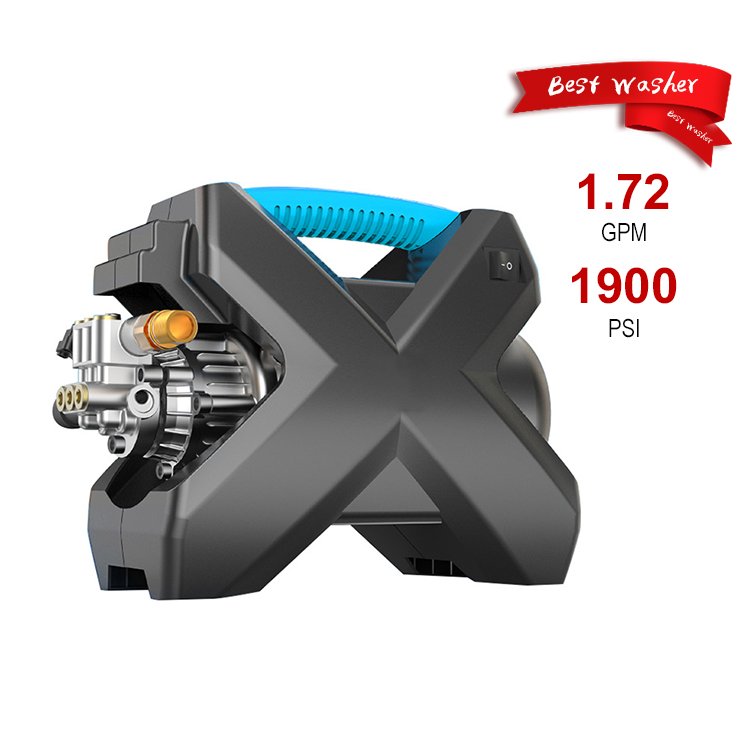 X-shaped Household Induction Motor Lavado Automatico De Autos High Pressure Portable Car Washer For Cleaning