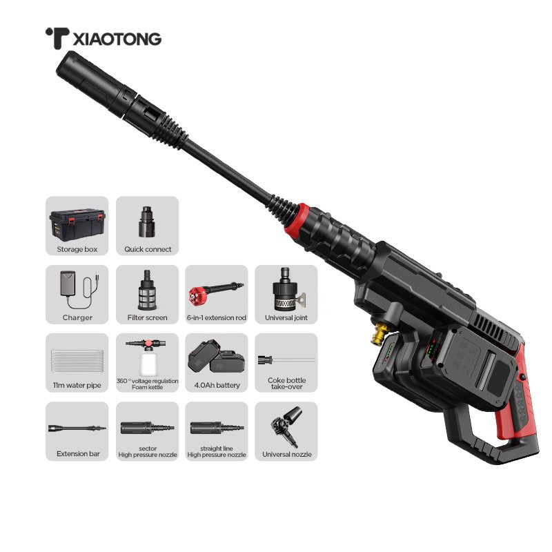 Top-ranked Products Pressure Car Washer ABS Battery Car Washer 18.5V Car Wash Water Spray Gun