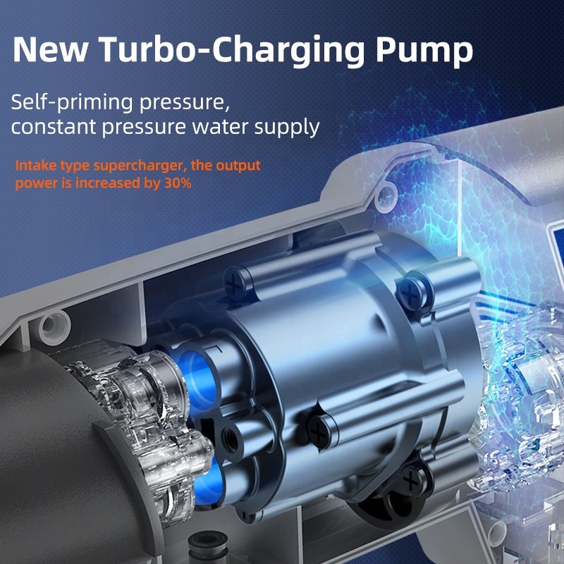 Factory Wholesale Pressure Washer Lithium Battery Car Washer with Water Tank