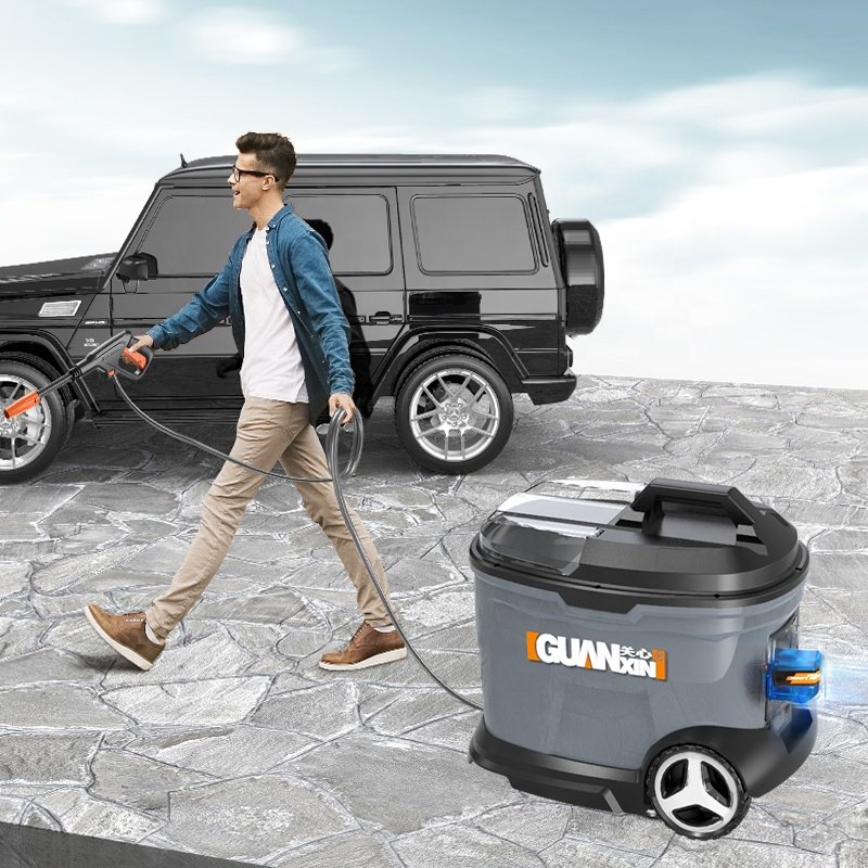 Factory Wholesale Pressure Washer Lithium Battery Car Washer with Water Tank