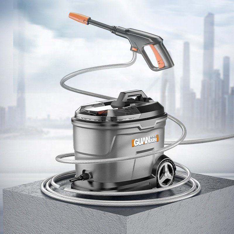 Factory Wholesale Pressure Washer Lithium Battery Car Washer with Water Tank