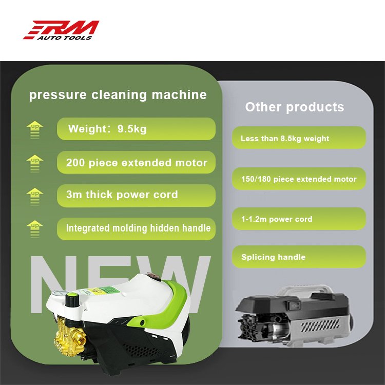RM mobile car pressure washer 1.1kw home car power washer machine
