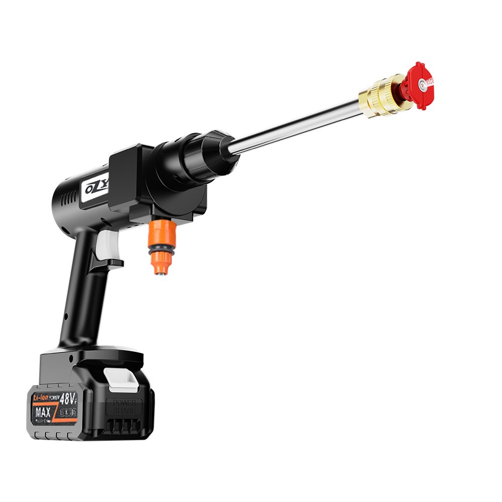 24v Car Washing Machine Cordless Water Pump Spray Gun Home Portable Water Gun Machine Car Washers