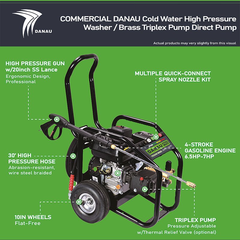 DANAU DCC-20/12N Idropulitrice Elettrica Wholesale 3000 Psi 206 Bar Electric Pressure Car Wash Washer Machine