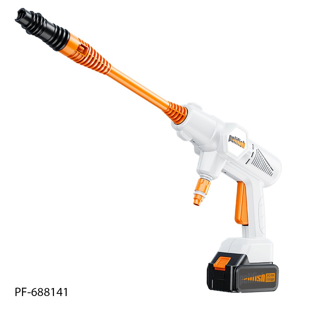 PELIFISH portable cordless car pressure washer gun battery wireless powered car washer