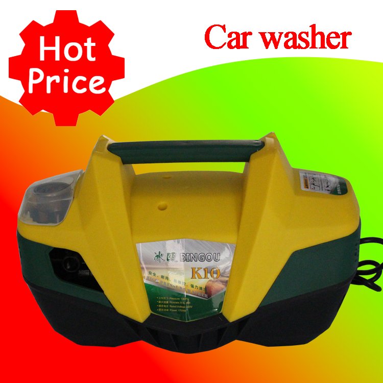 220v1700w High Pressure Portable Car Washer Machine Heavy Duty Cleaning Tools Gun New Condition