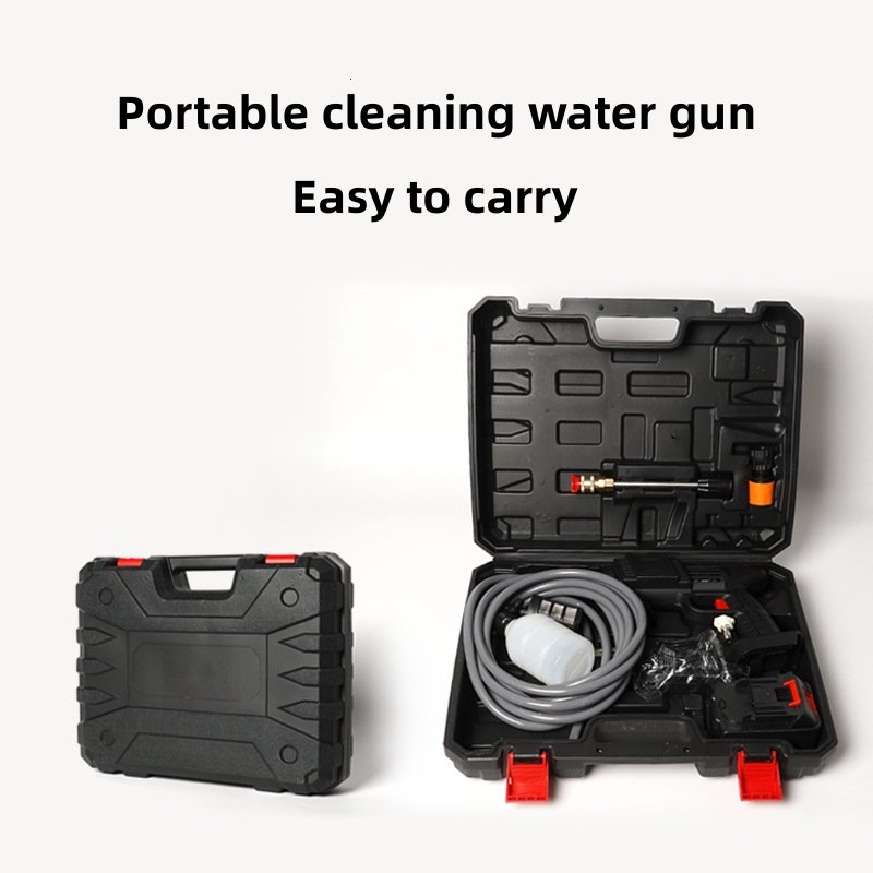 Hot Sales Multi-function Water Spray Gun Car Washer Machine Wireless Lithium Battery Portable 24V High Pressure Car Washer