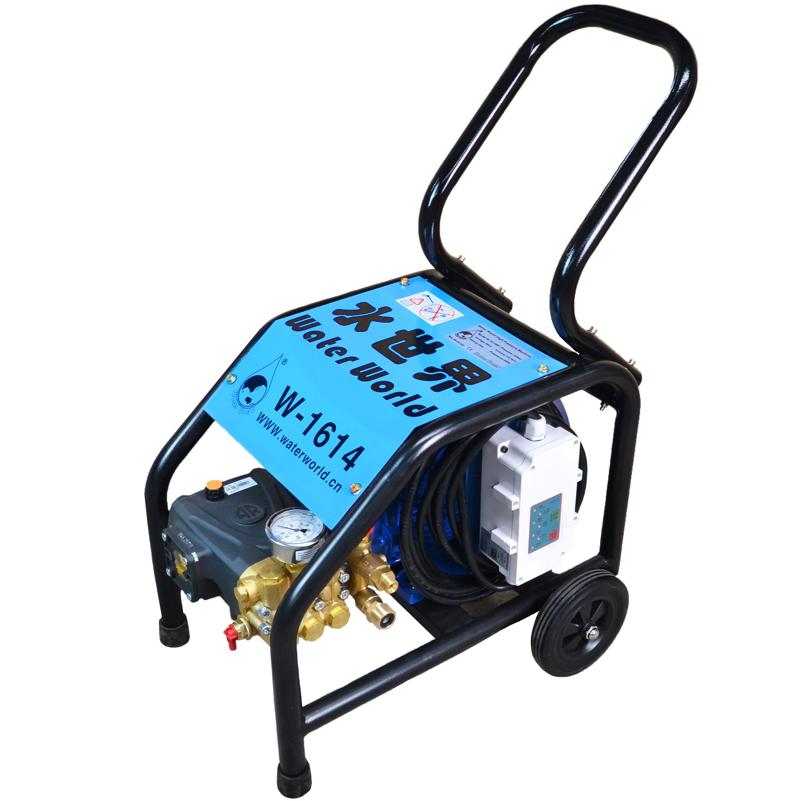 Portable 380V 160Bar 2320psi High Pressure Surface Cleaner Drain Cleaner Machine New Condition Farms Pump Motor Core Components