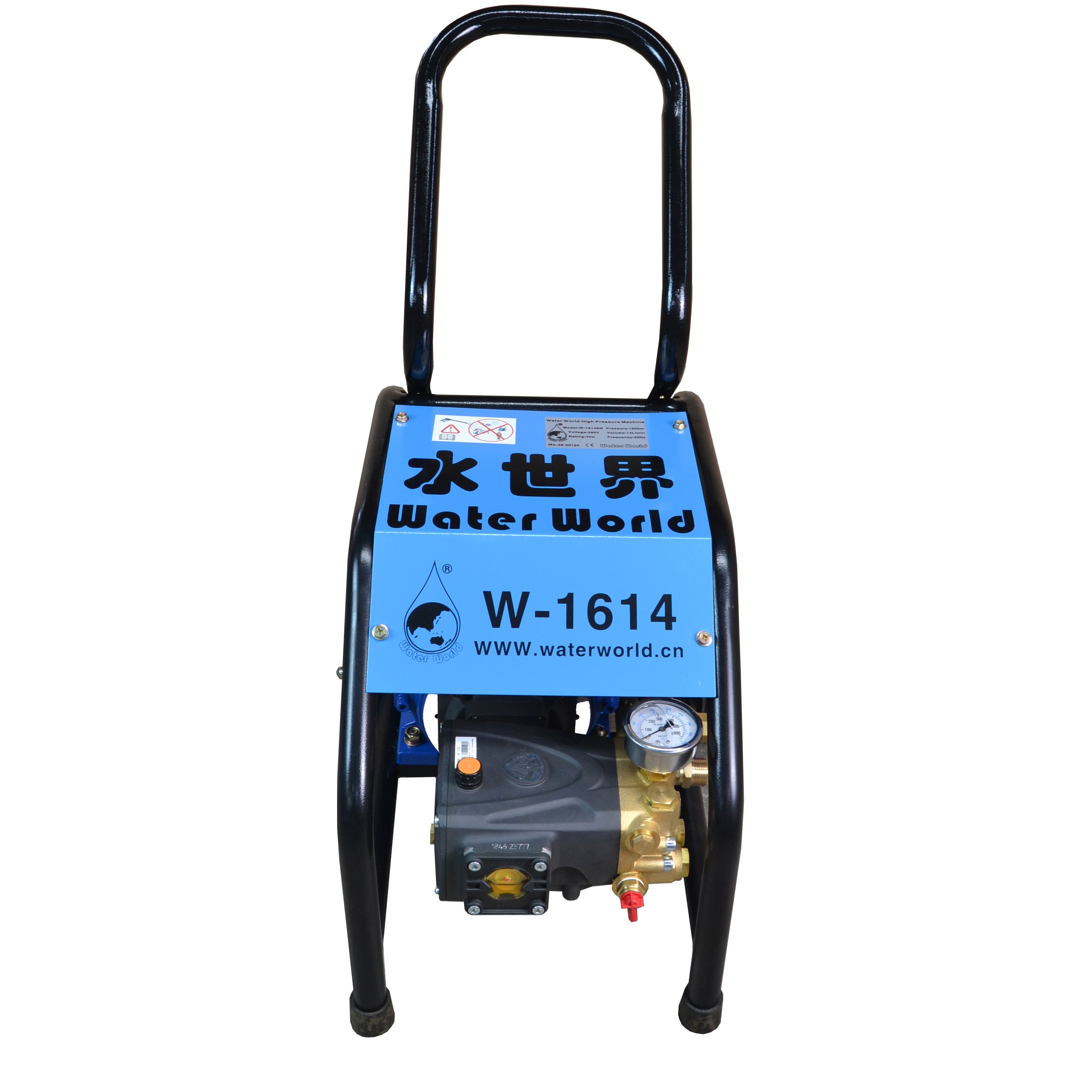 Portable 380V 160Bar 2320psi High Pressure Surface Cleaner Drain Cleaner Machine New Condition Farms Pump Motor Core Components