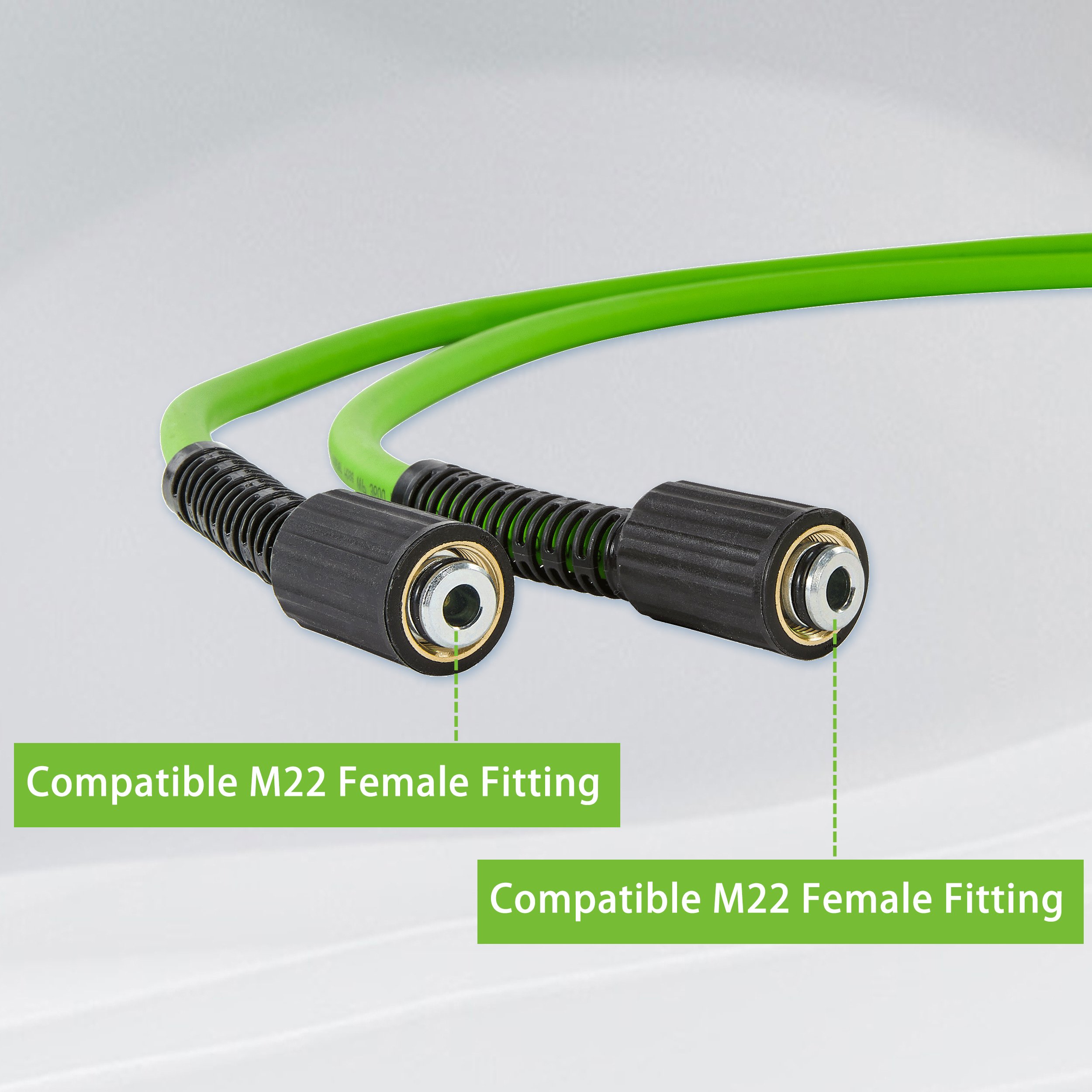 Universal 3600PSI Pressure Washer Extension Hose Power Wash Hose Pressure Washer Hose For Car Washing