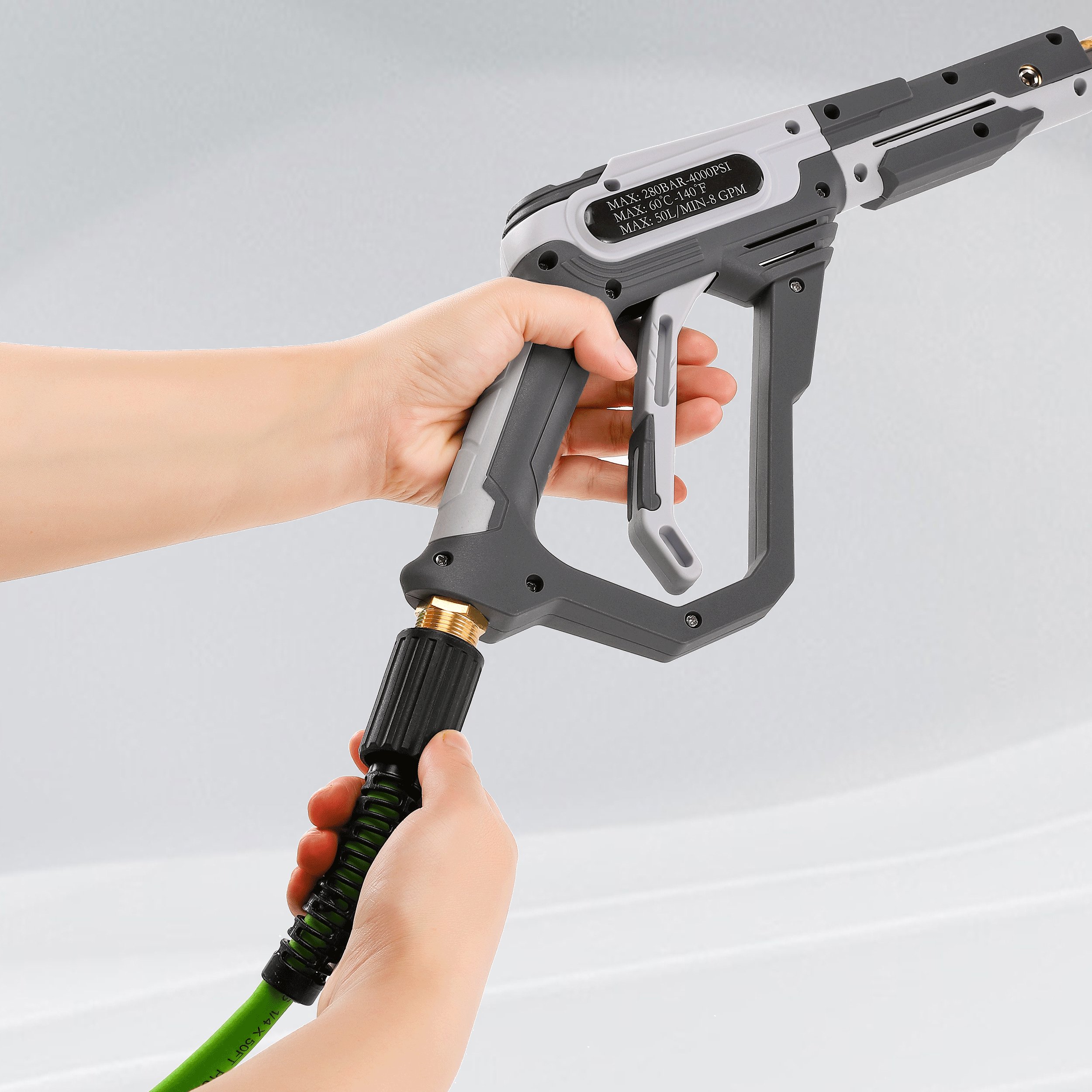 Universal 3600PSI Pressure Washer Extension Hose Power Wash Hose Pressure Washer Hose For Car Washing
