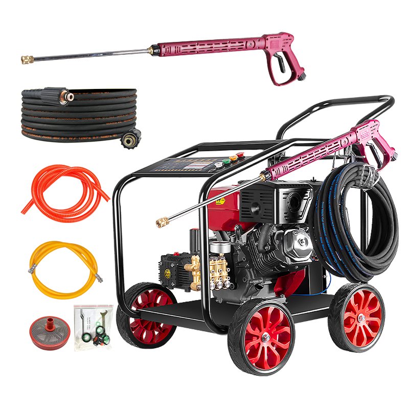 Quality Competitive Price Household High Pressure Drain Cleaner Diesel Engine Gasoline Car Washer Cleaning Machine