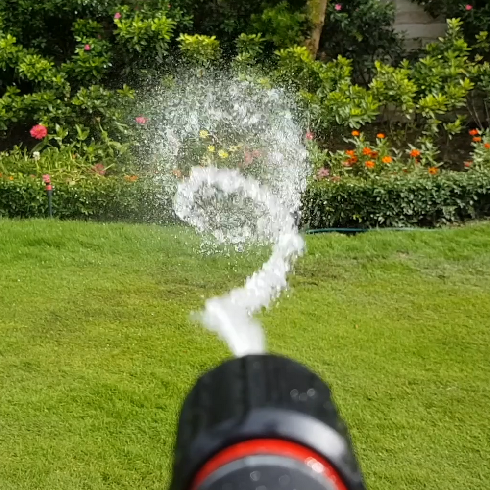 Car Cleaning Innovative Cyclone Cleaning Nozzle One Handed Control Water Spray Nozzle No Batteries Needed car washer