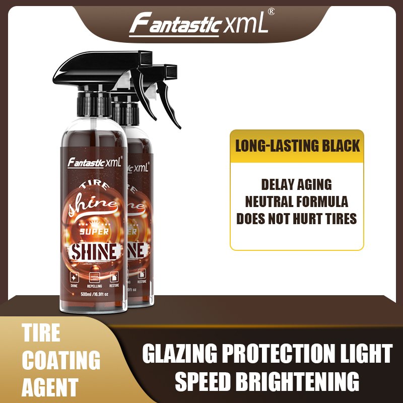 Long Lasting factory OEM Tyre Shine Restore Spray Car Wheel anti-aging Coating 500ML