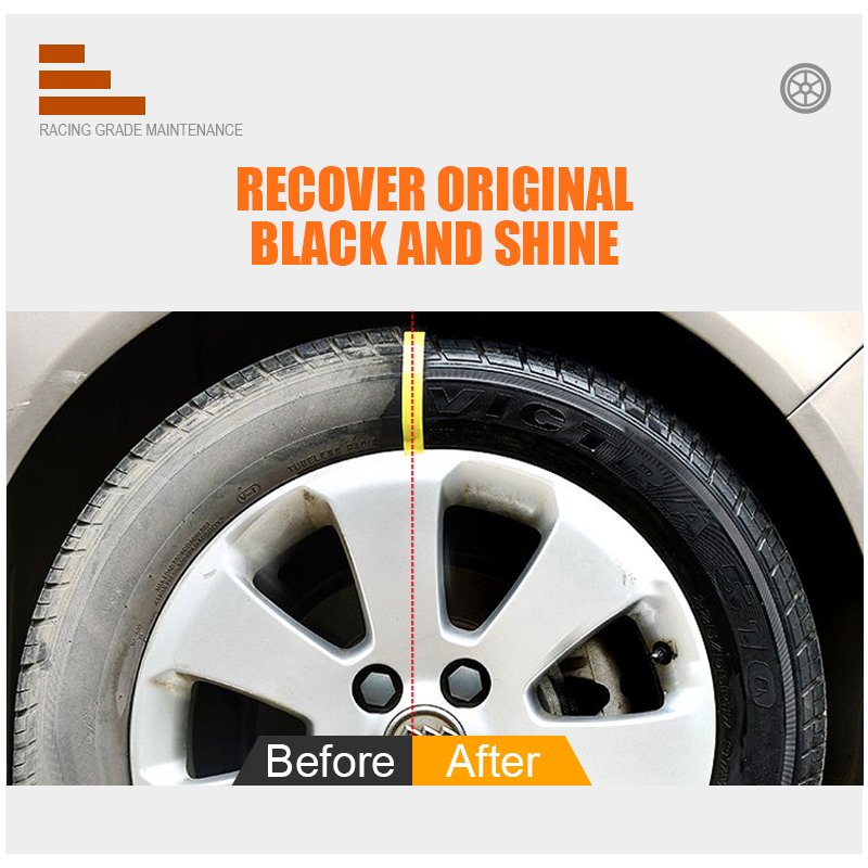 Long Lasting factory OEM Tyre Shine Restore Spray Car Wheel anti-aging Coating 500ML
