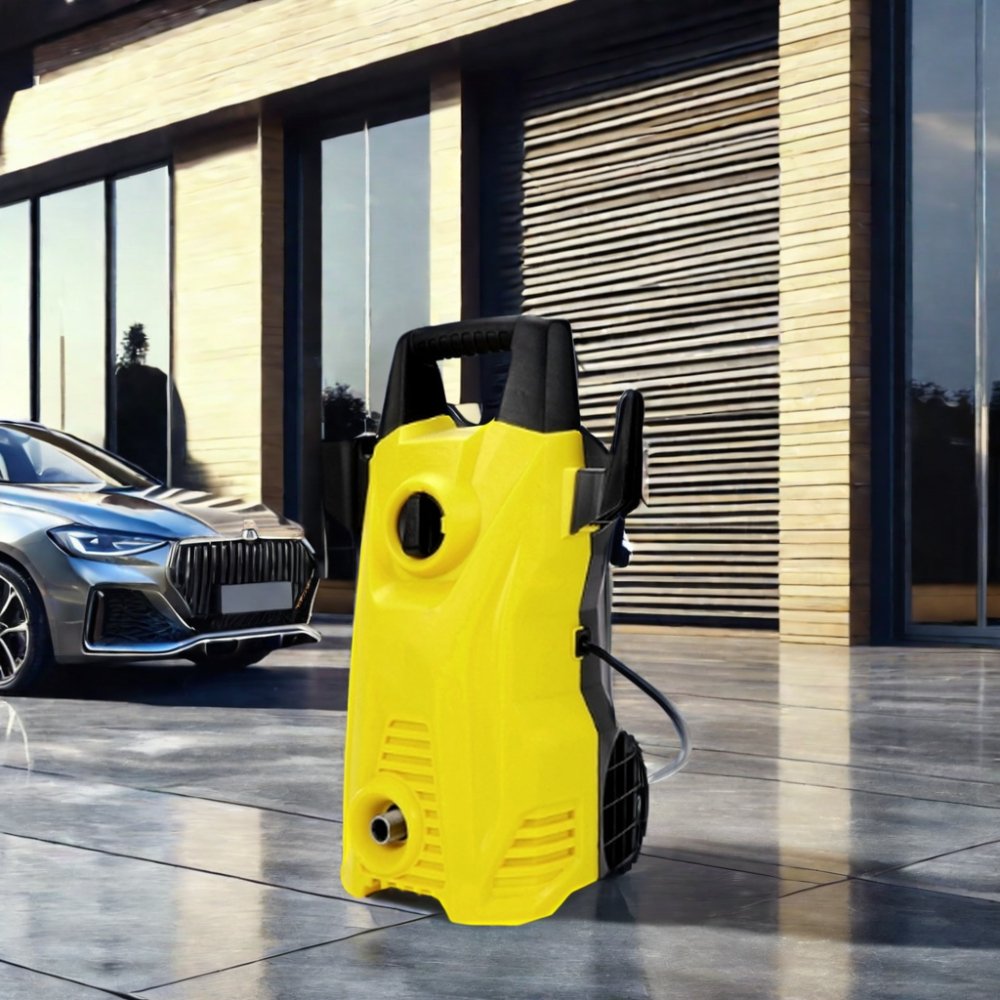 220V 1600W High-Pressure Portable Car Washer Household Cleaning Machine with High-Power Water Gun Pump