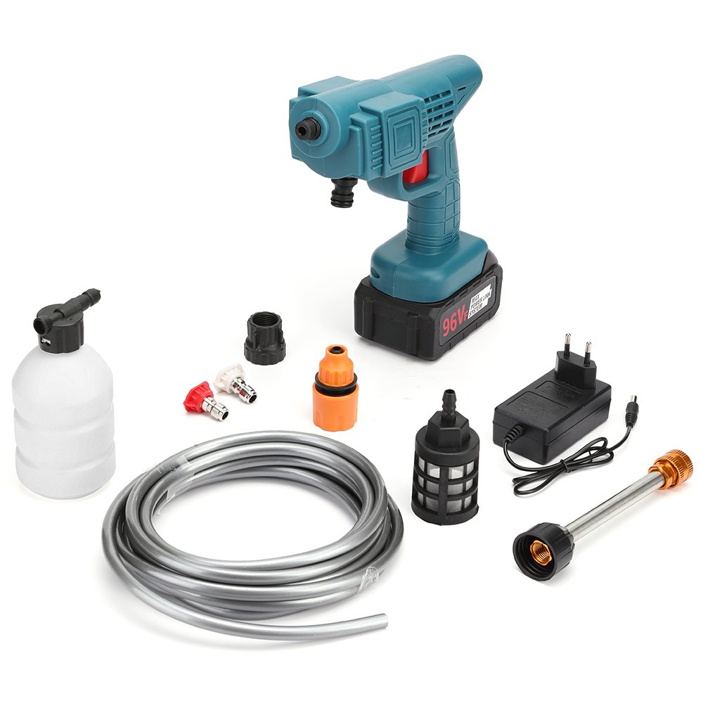 Portable Electric Power High Pressure Car Washer Lithium Cordless Wireless Water Gun For Car Washing