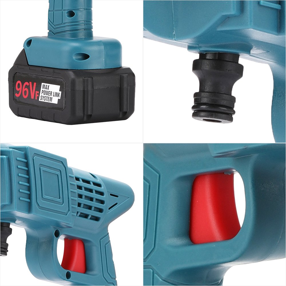 Portable Electric Power High Pressure Car Washer Lithium Cordless Wireless Water Gun For Car Washing
