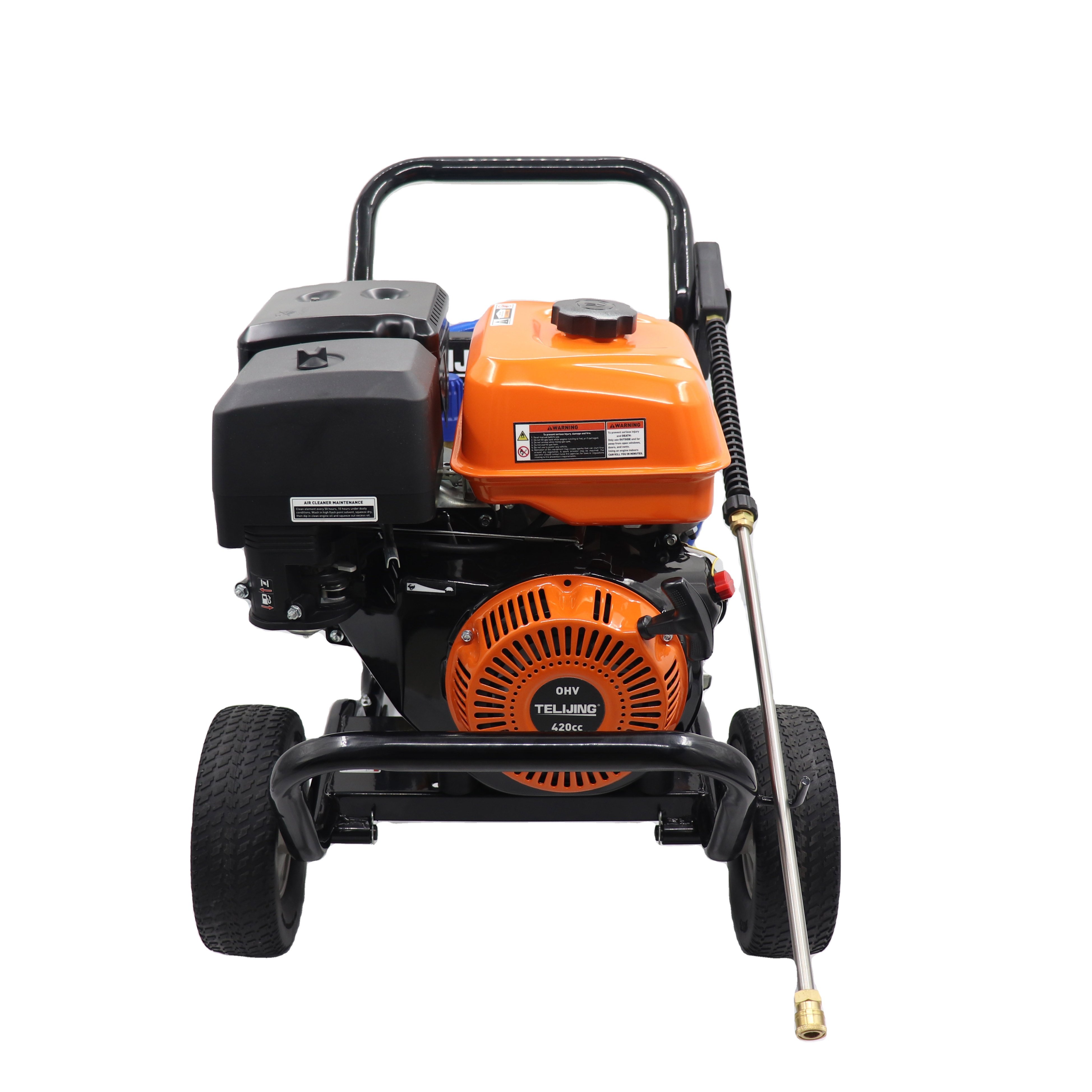 OEM Factory AR pressure pump Wash Machine Portable Car Washing Machine 3800PSI/262Bar Gasoline High Pressure Washer 190F 420cc