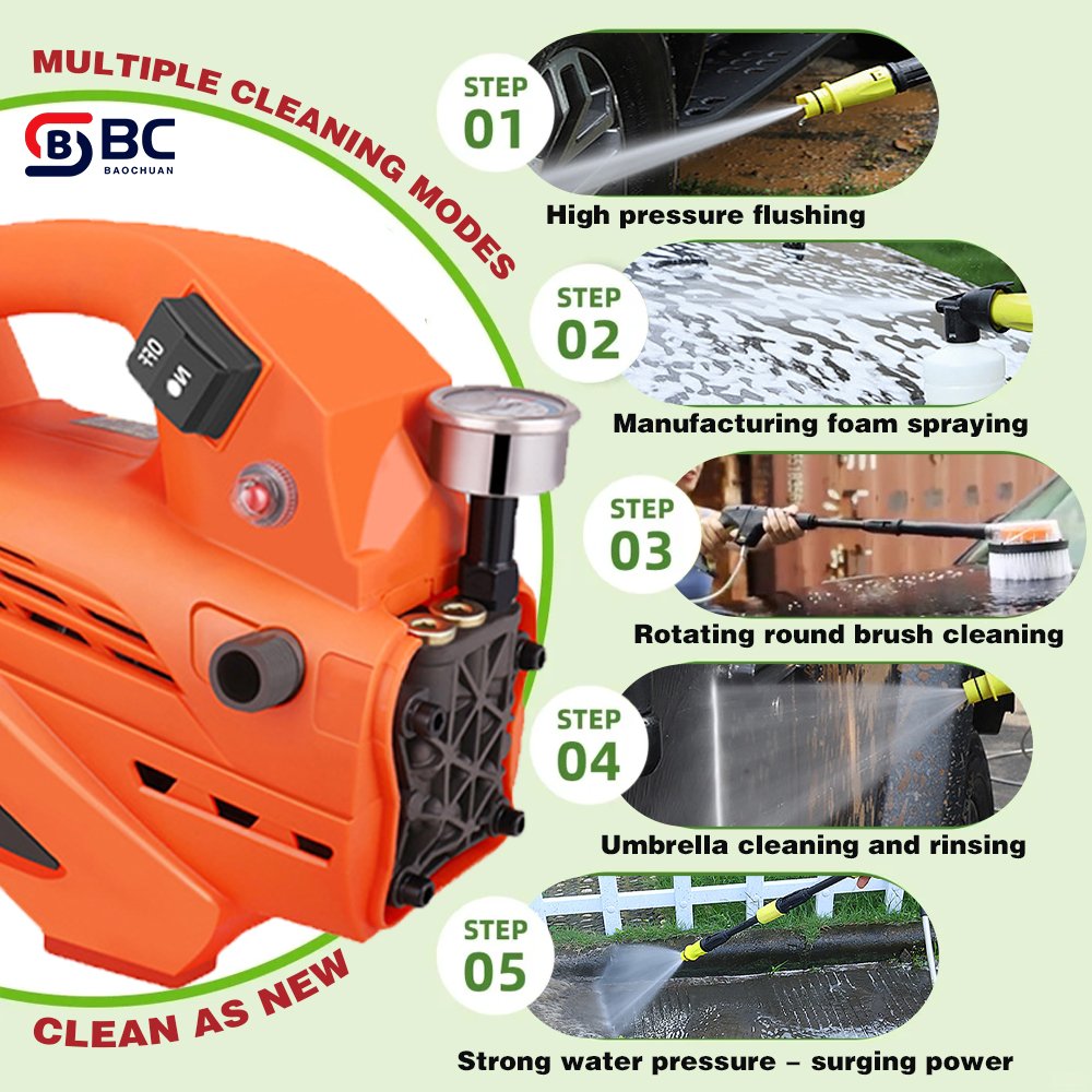 Car Washer Water Electric Jet High-Pressure High Pressure Power Washer For Home