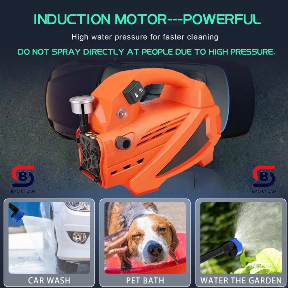 Car Washer Water Electric Jet High-Pressure High Pressure Power Washer For Home