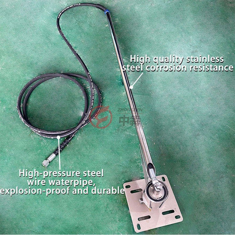 Professional Spray Car Wash Equipment Kit Car Wash Ceiling Boom Steel Rotary Wash Arm
