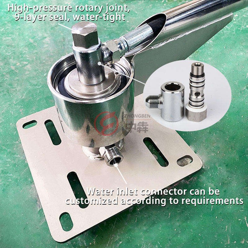 Professional Spray Car Wash Equipment Kit Car Wash Ceiling Boom Steel Rotary Wash Arm