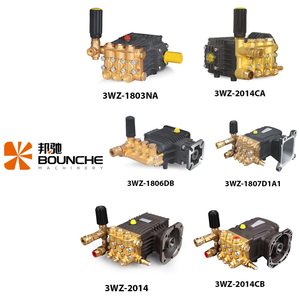 Wholesale best price 7.5kw 200bar high pressure piston plunger pump car pressure washer