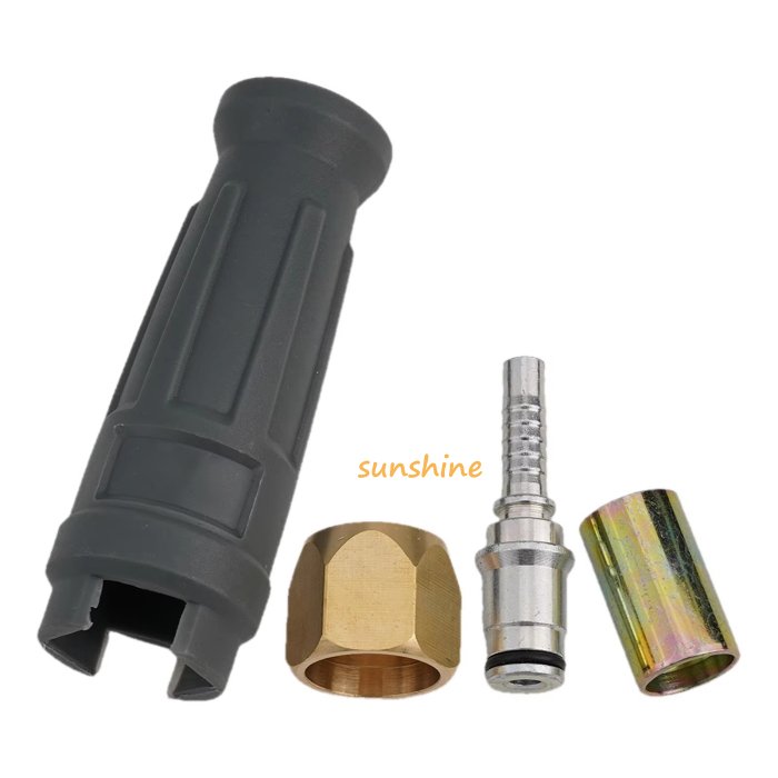 SS Car Washing High Pressure Washer Hose Connector For Karche New HD HDS Hose & Wash Gun Repair Replacement Adapter with Sleeve