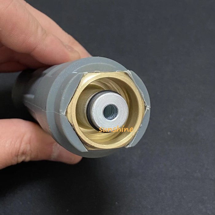 SS Car Washing High Pressure Washer Hose Connector For Karche New HD HDS Hose & Wash Gun Repair Replacement Adapter with Sleeve