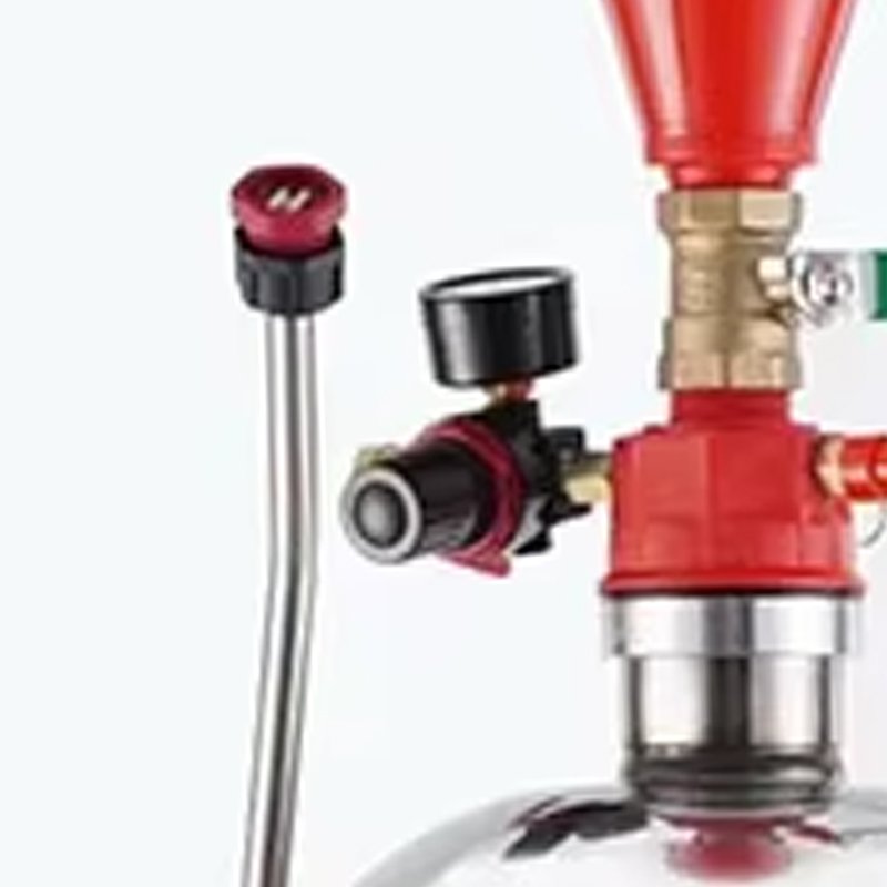 304 Stainless Steel Spray Foam Machine 1-3 Bar High Pressure Car Washer Bucket Pneumatic Foam Washing Machine for Car Cleaning