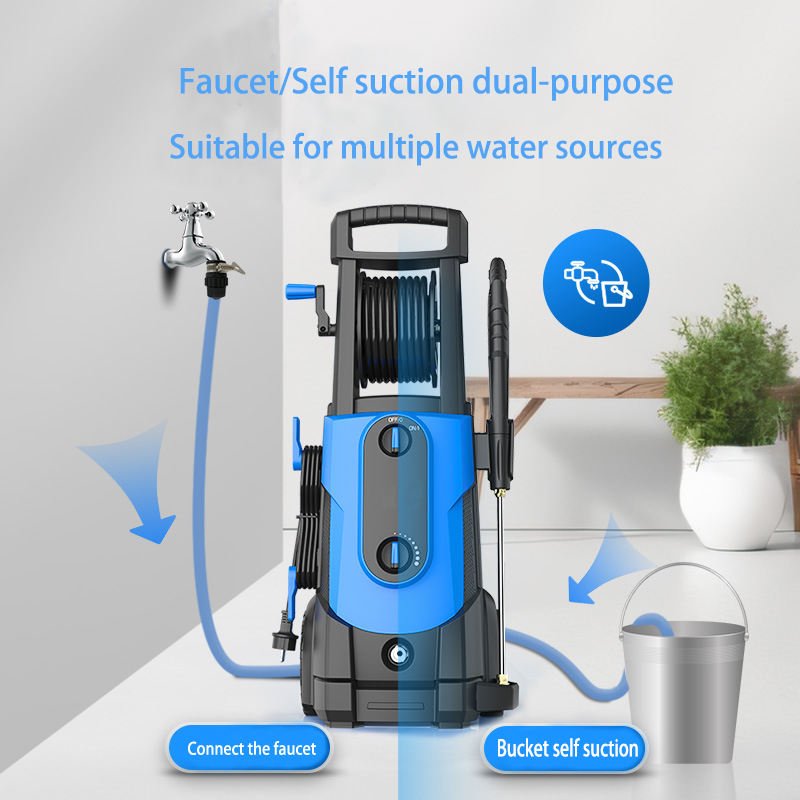 Cleaner High Water Pressure Car Washer Machine High Pressure Washer For Courtyard