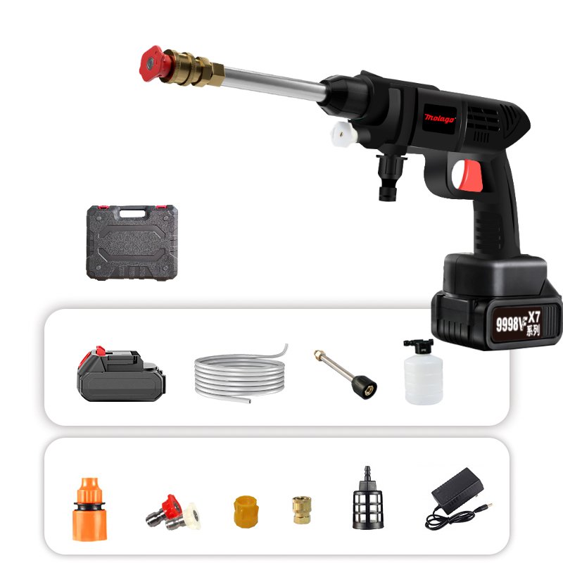 New Car Wash Washer Water Pump 21v Car Washer Washing Machine lithium battery rechargeable car washer