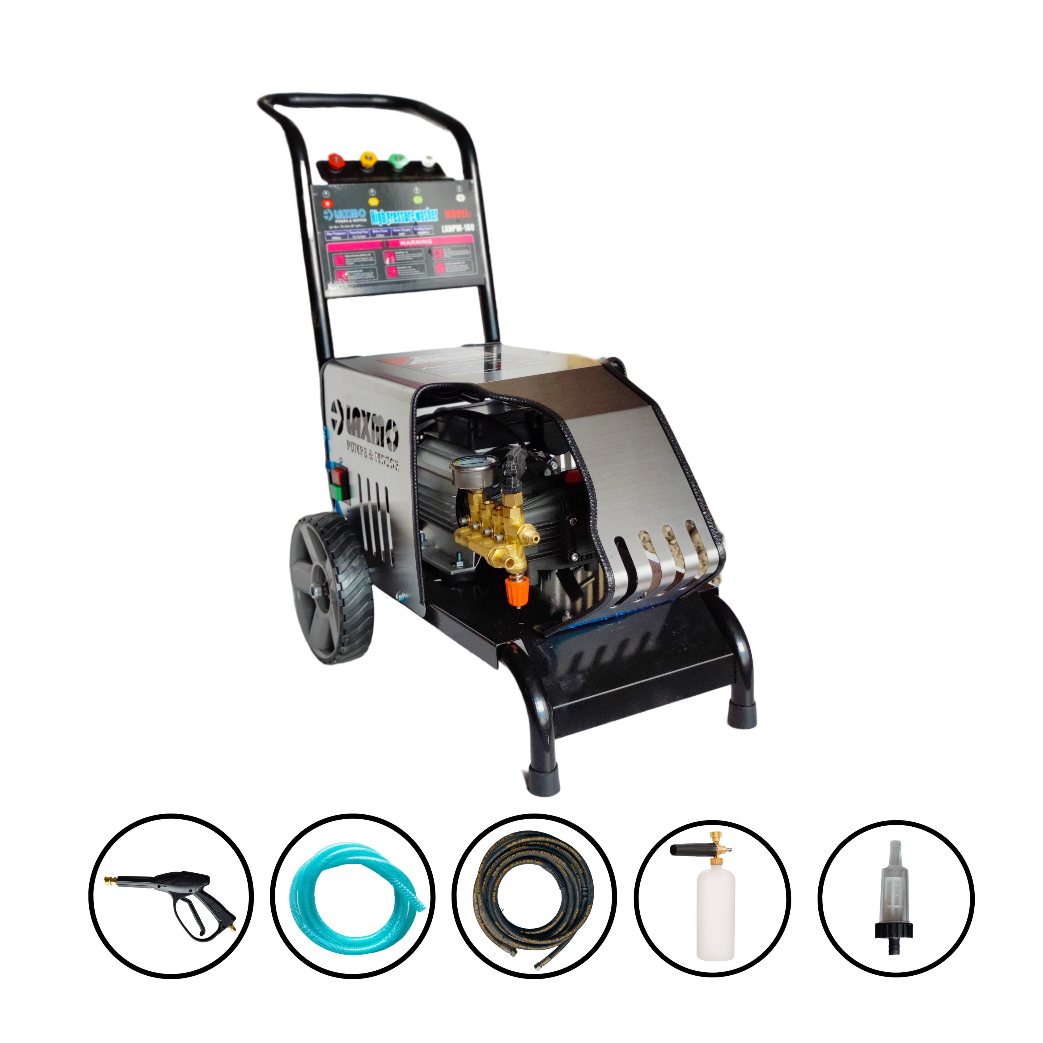 Electric High Pressure Dredging Drain Pipe Washer And Drain Sewer Cleaning Equipment LXHPW-160