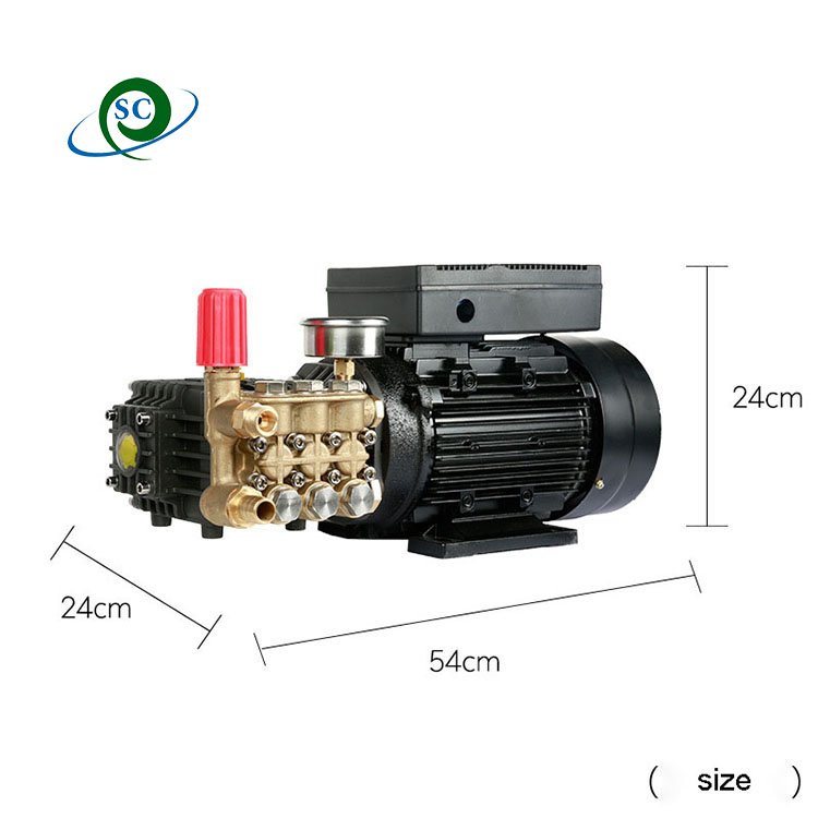 CS 12L/Min 2.2KW Self-Service Electric High Pressure Washer pump for machine cleaning 120Bar Car wash Pressure Washer